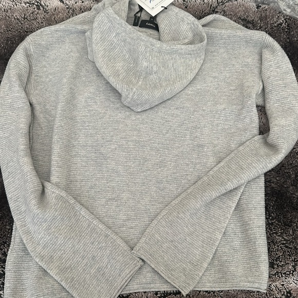 THEORY HOODIE CROP - Picture 5 of 6